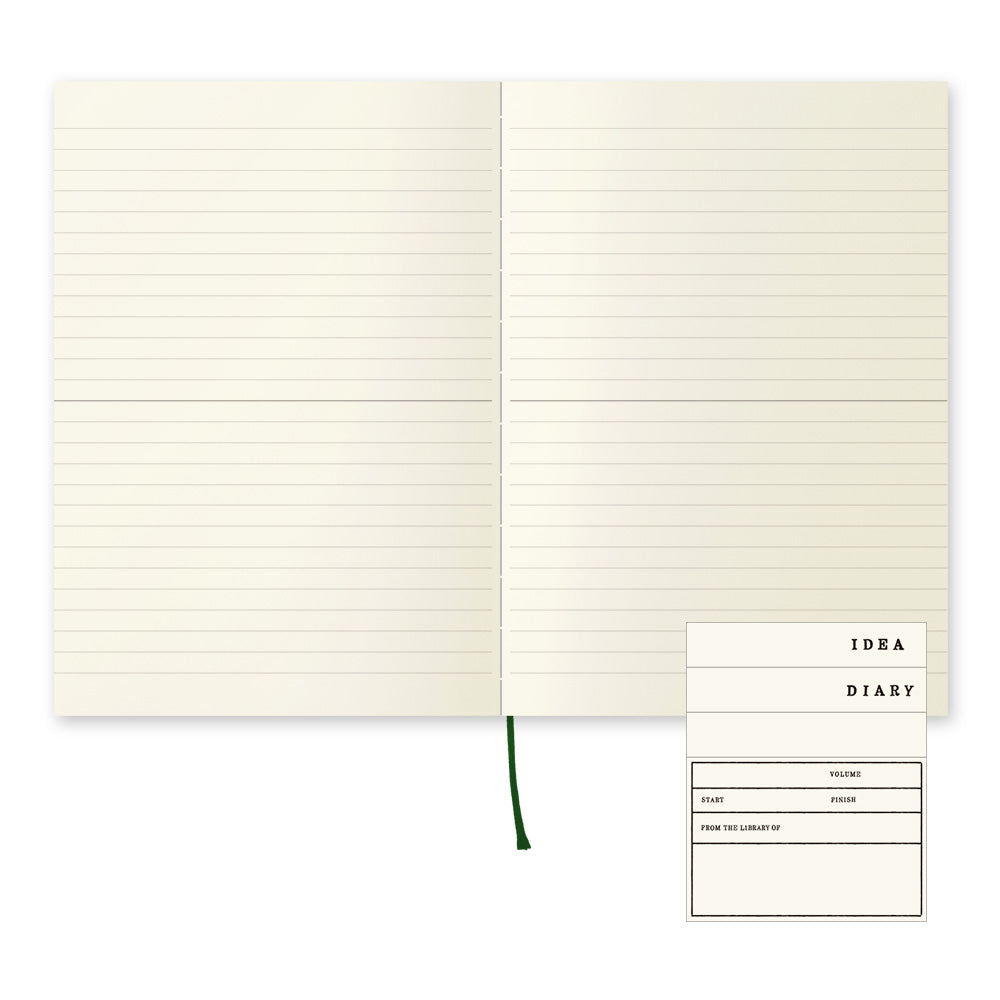 A5 Lined MD Notebook, MIDORI