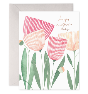 Blooms For Mom Card | Mother's Day Greeting Card: 4.25 X 5.5 INCHES