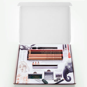 Art & Graphic Try It Box: Dry Mediums