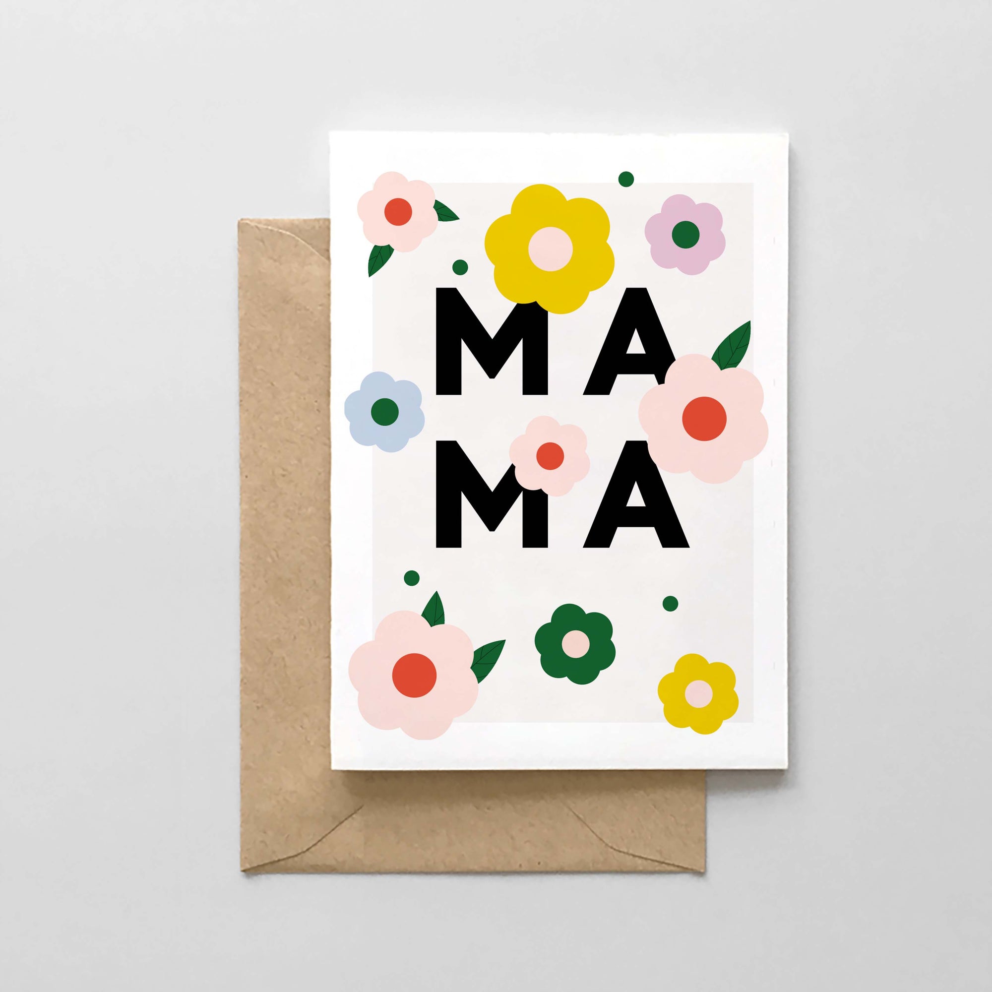 Mama Floral Design - Mother's Day Card