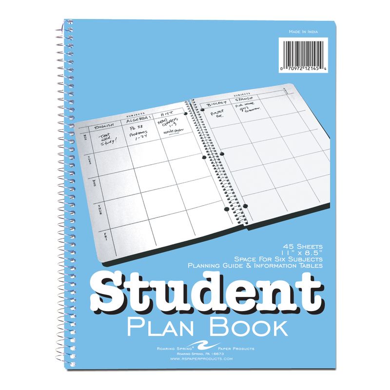 Undated Student Planner, ROARING SPRING PAPER PRODUCTS