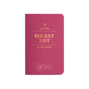 A6 Passport Notebook Softcover, LETTERFOLK in Bucket List
