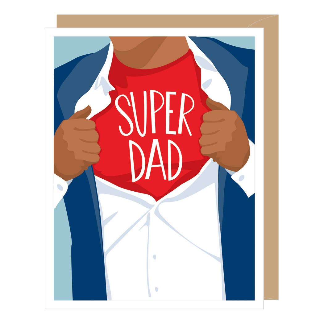 SUPER DAD FATHER'S DAY CARD