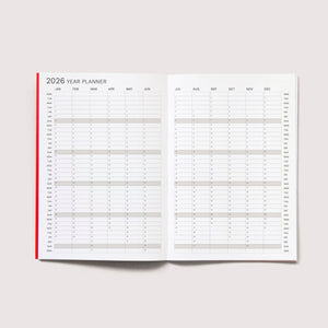 2026 Big Monthly Planner · A4 Size
