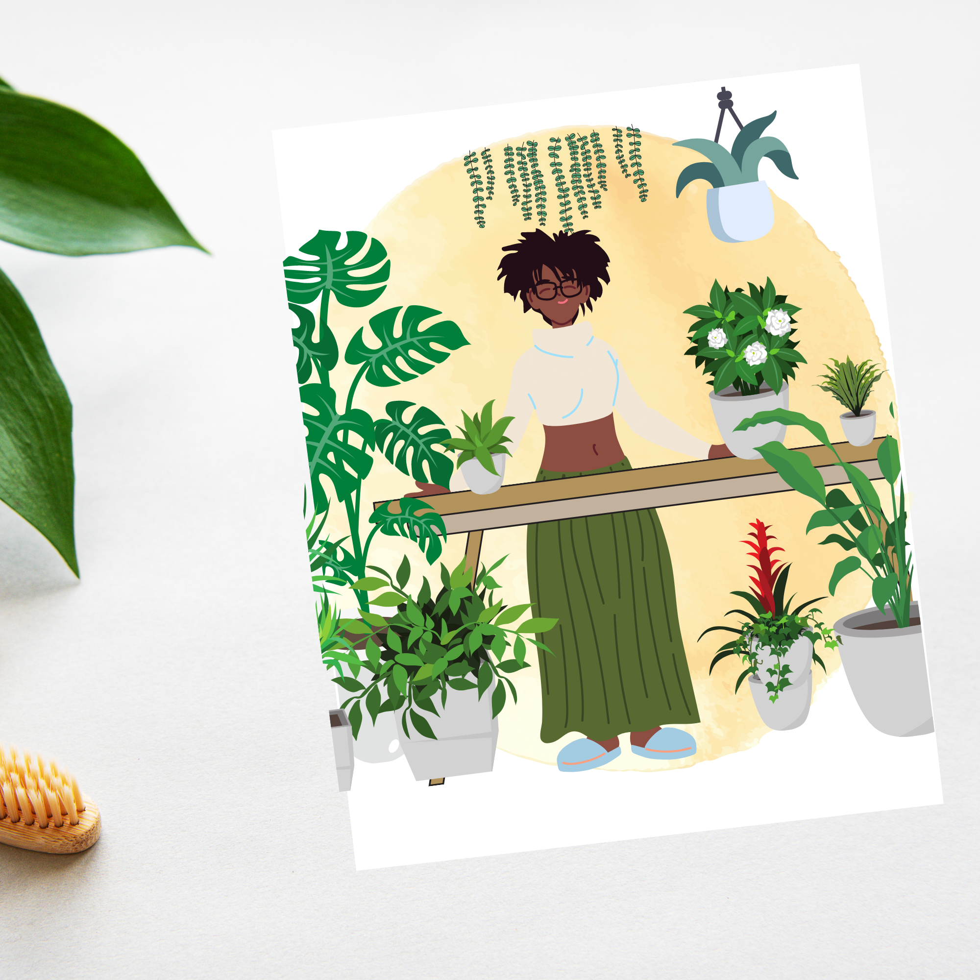 Greenery at its Finest and Plant Lady Cards
