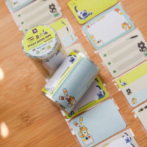 Sticky Notes Tape  - Stationery Cats