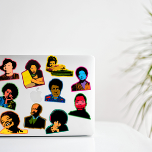 Bell hooks Stickers | Black Literary Icon | Feminist