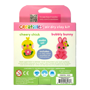 Creatibles Air Dry Clay Kit - Garden Pals BFFs