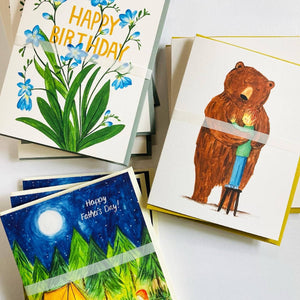 Birthday Freesias Card