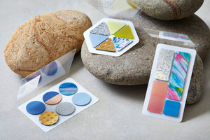 "COFFRET" BAR Decoration Sticker: Chiffon Yellow
