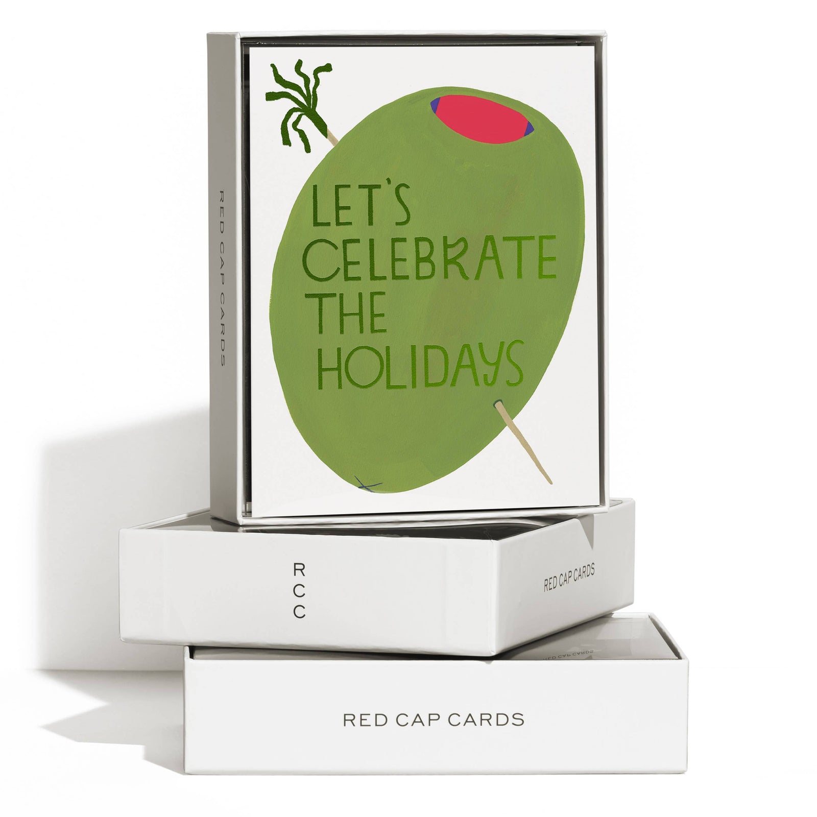 Olive Holidays holiday greeting card: Singles