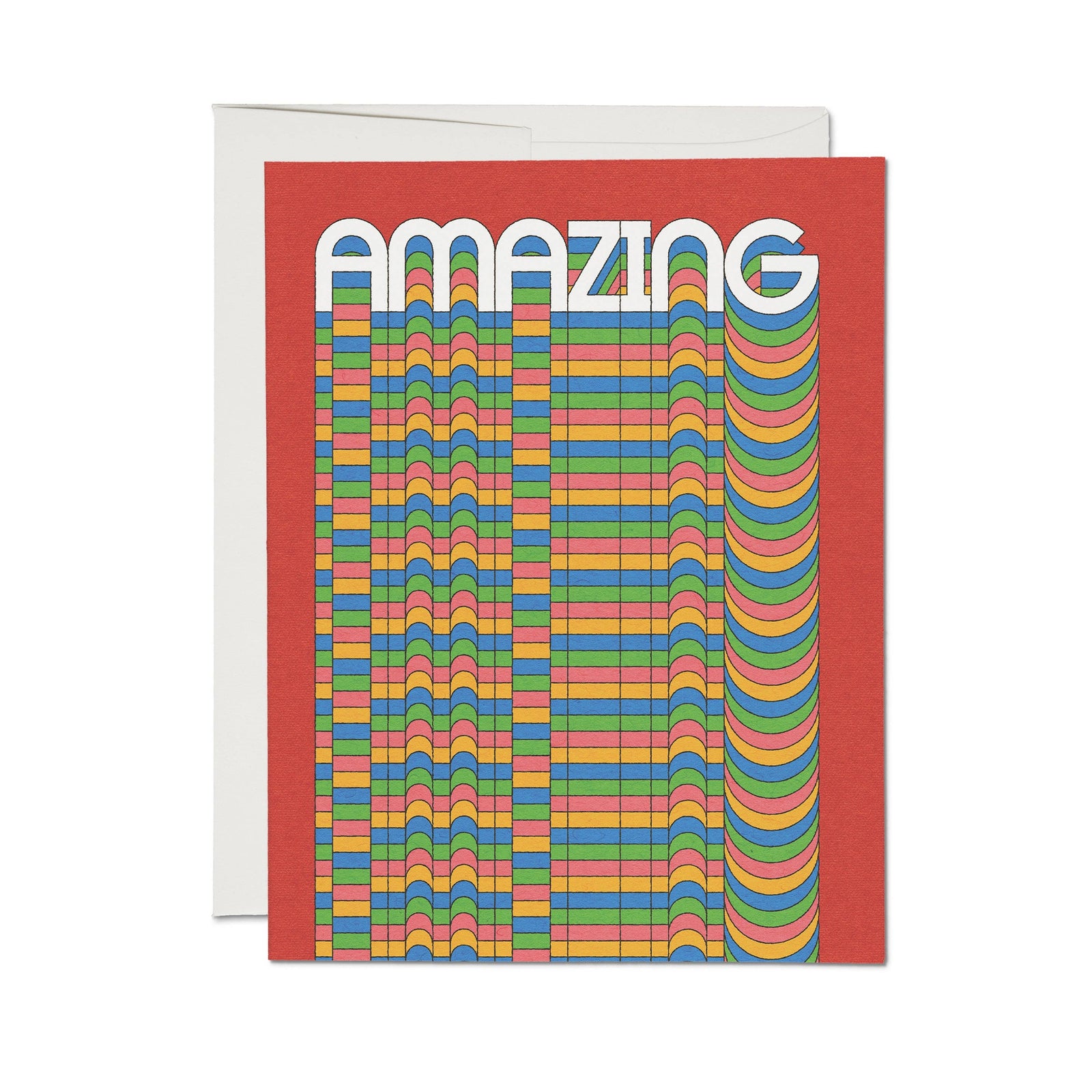 You Are Amazing greeting card: Single