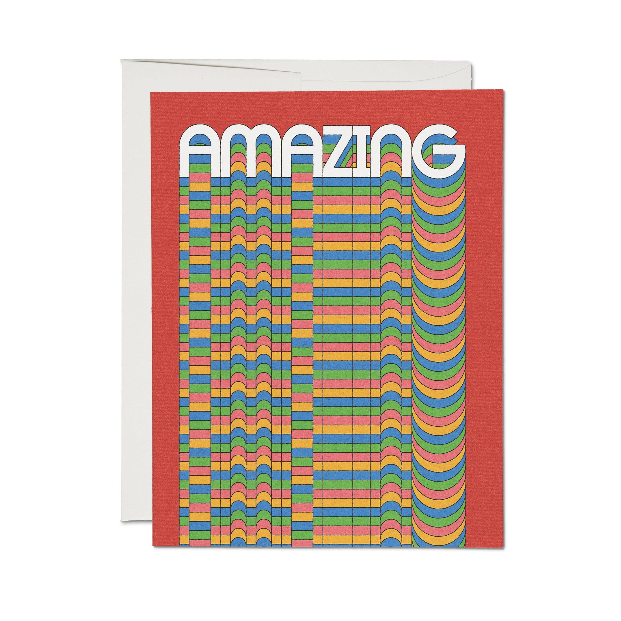 You Are Amazing greeting card: Single