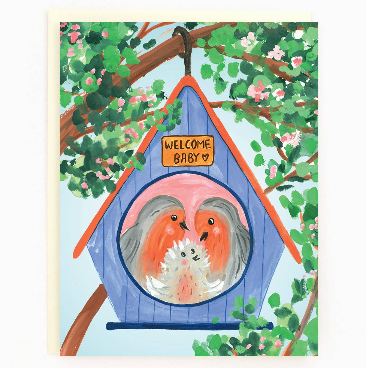 New Baby Bird Family