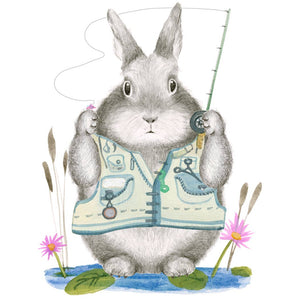 Fishing Dad Bunny