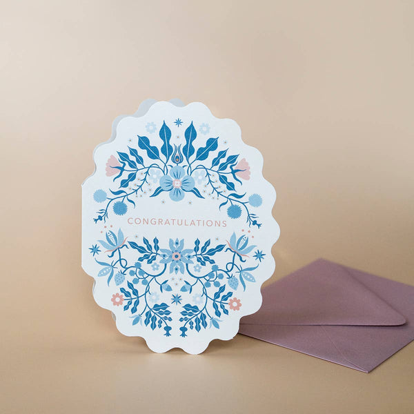 FOLK CONGRATULATIONS | greeting card - Paper Herald