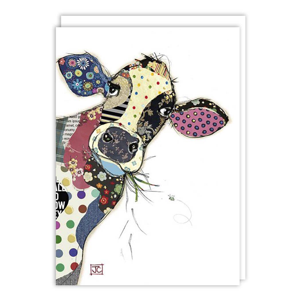 Connie Cow Blank Card