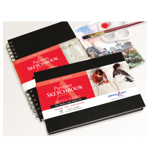 Stillman & Birn Mixed Media Sketchbook - Alpha Series Portrait WIREBOUND