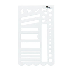 Planning Bookmark Stencils 3-pack