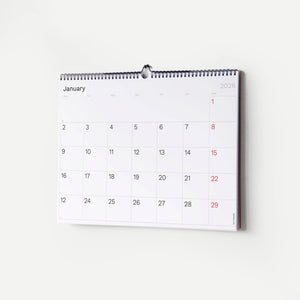 2026 Octàgon Design Wall Planner · A3 Size