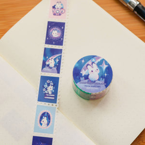 Stamp Washi Tape - Rabbit's Shooting Star