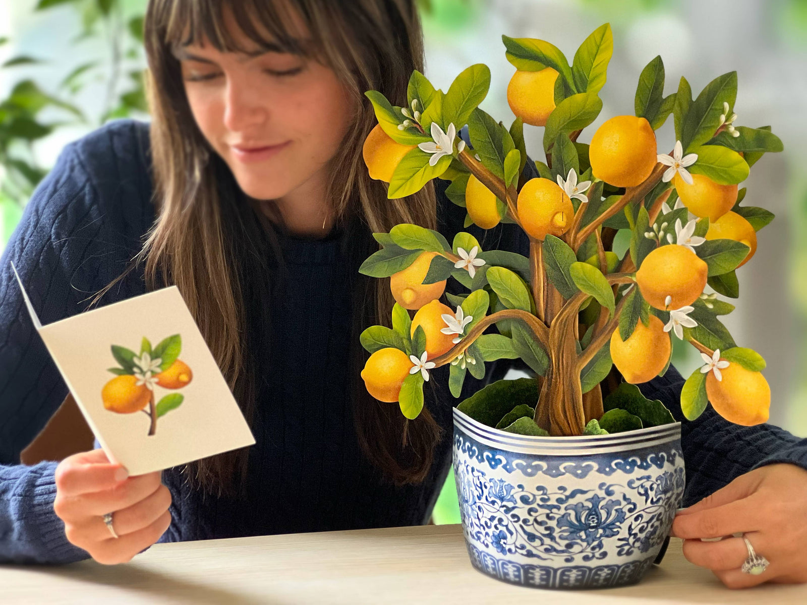 Lemon Blossom Tree (Pop-up Greeting Cards)
