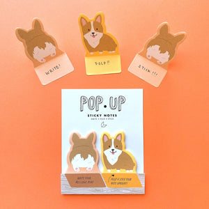DOGS POP UP STICKY NOTE
