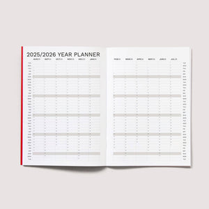 2025/2026 Big Monthly Planner · A4 size