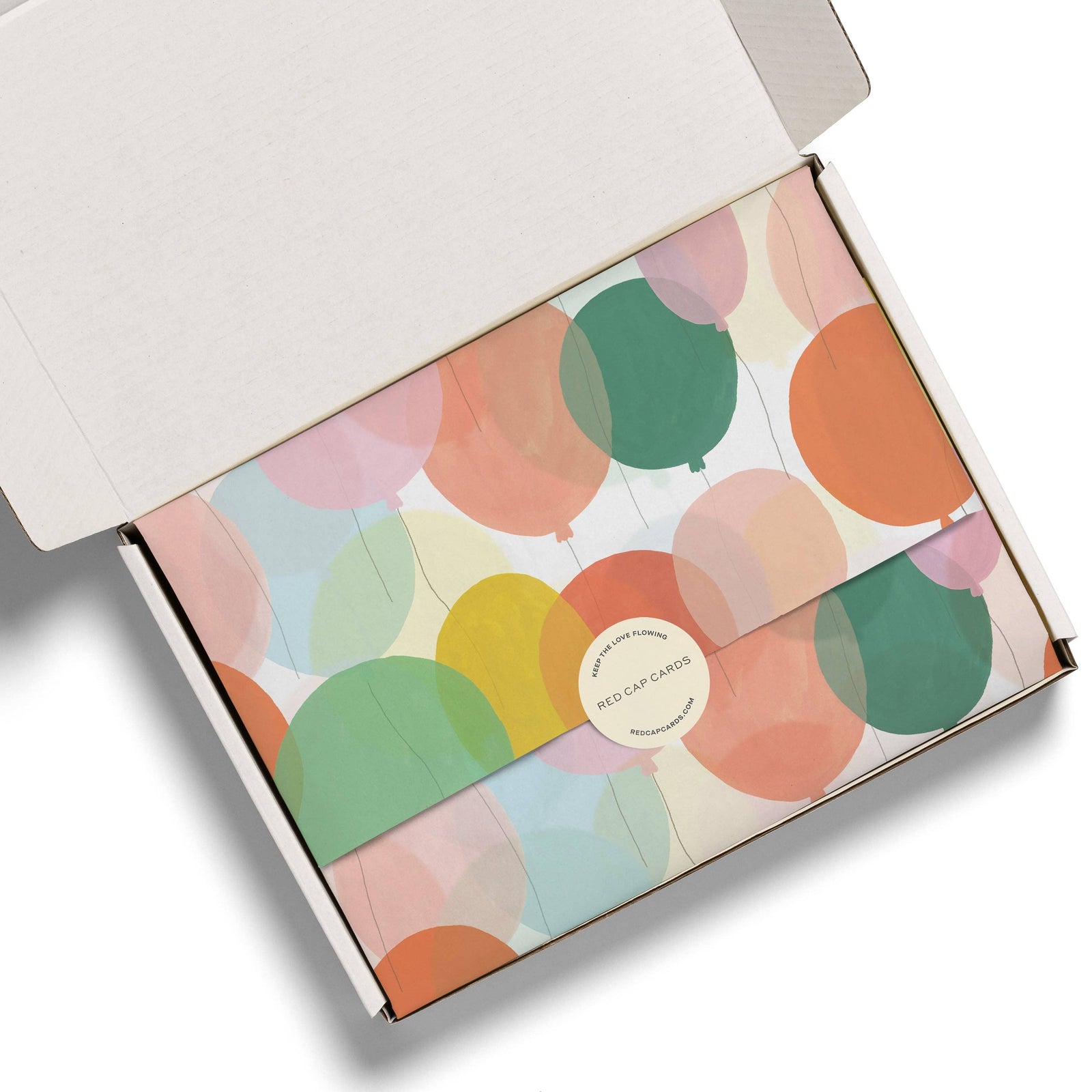 Birthday Balloons tissue paper: 5 Sheets