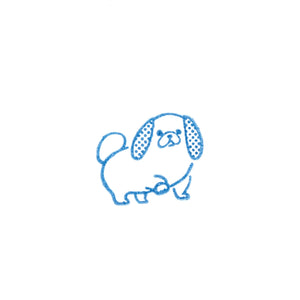 KORI JIRUSHI  Crystal Clarity Stamp S size - Pekinese