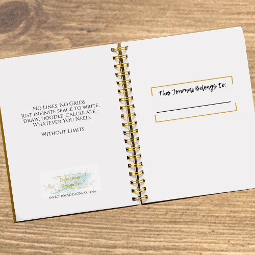 I Have an Idea...- 8.5"x 5.5" Spiral Notebook