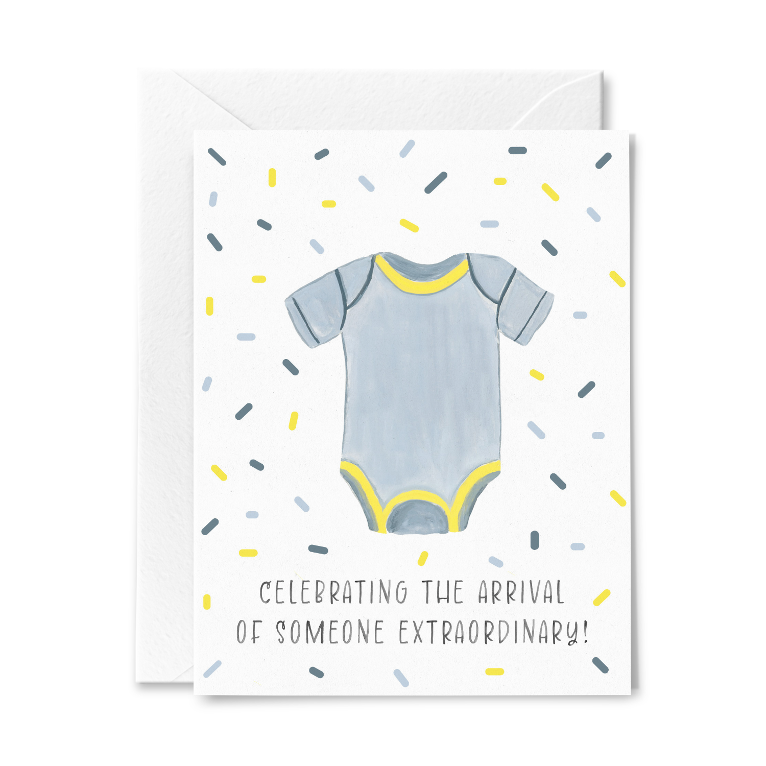 Celebrating the arrival Baby Boy Card