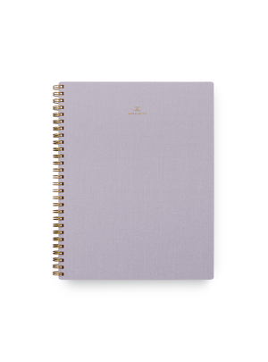 The Notebook - Lavender Gray: Blank