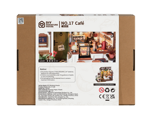 DG162 No.17 Café Rolife DIY Miniature House Craft Dollhouse