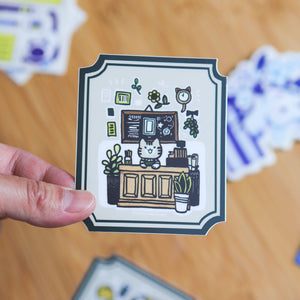 Vinyl Sticker Stationery Store