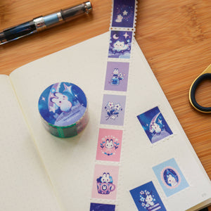 Stamp Washi Tape - Rabbit's Shooting Star