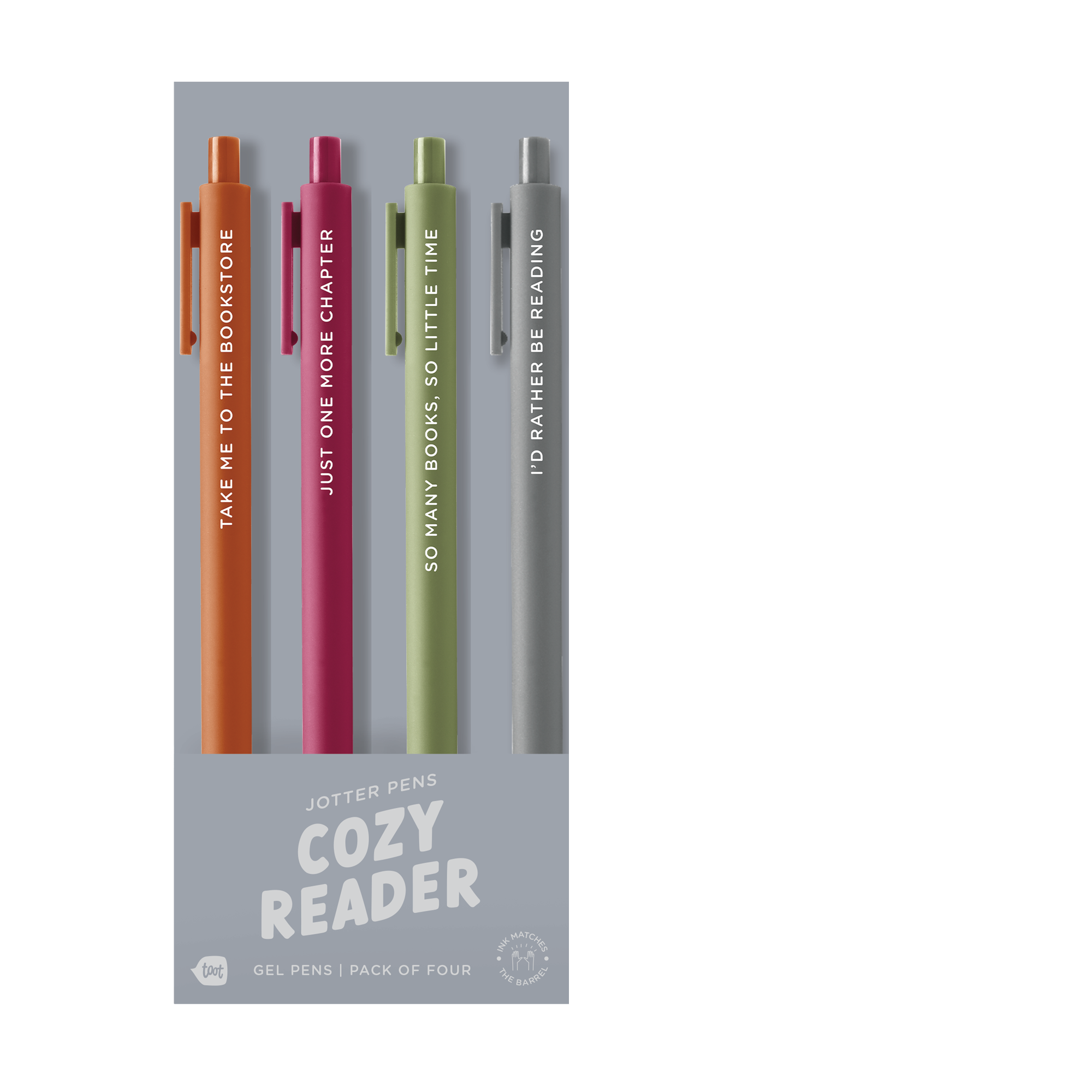 Jotter Sets 4 Pack: Cozy Reader