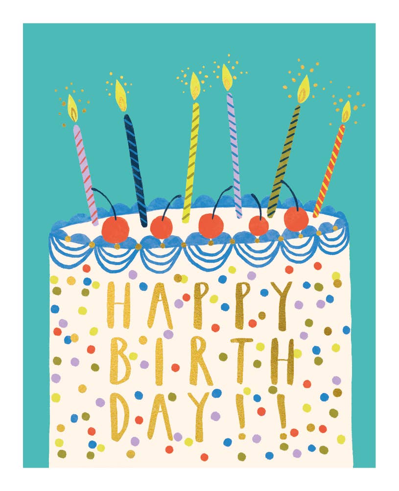 Cake Birthday Card