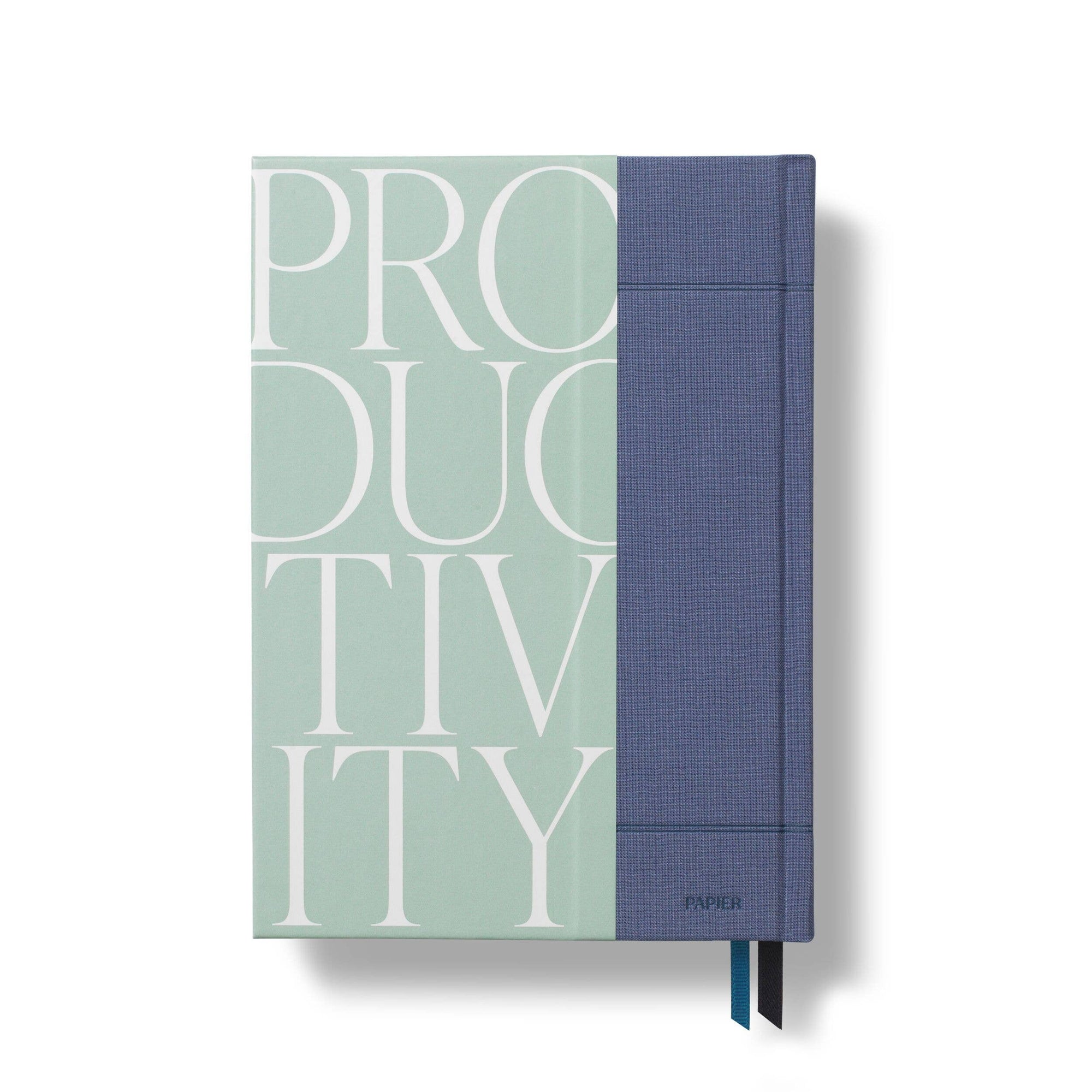 Productivity Planner, Undated, A5 Fabric - Modern Serif