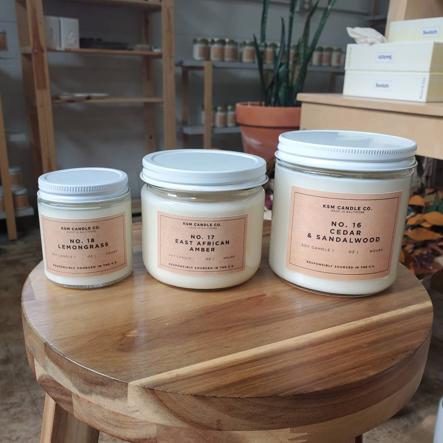 12 oz Soy Candle: KSM Candle Co