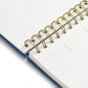 Bold Hardcover B5 Spiral Undated Daily Planner