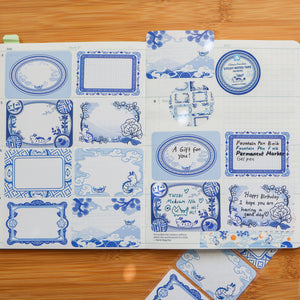 Sticky Notes Tape  - Chinese Porcelain