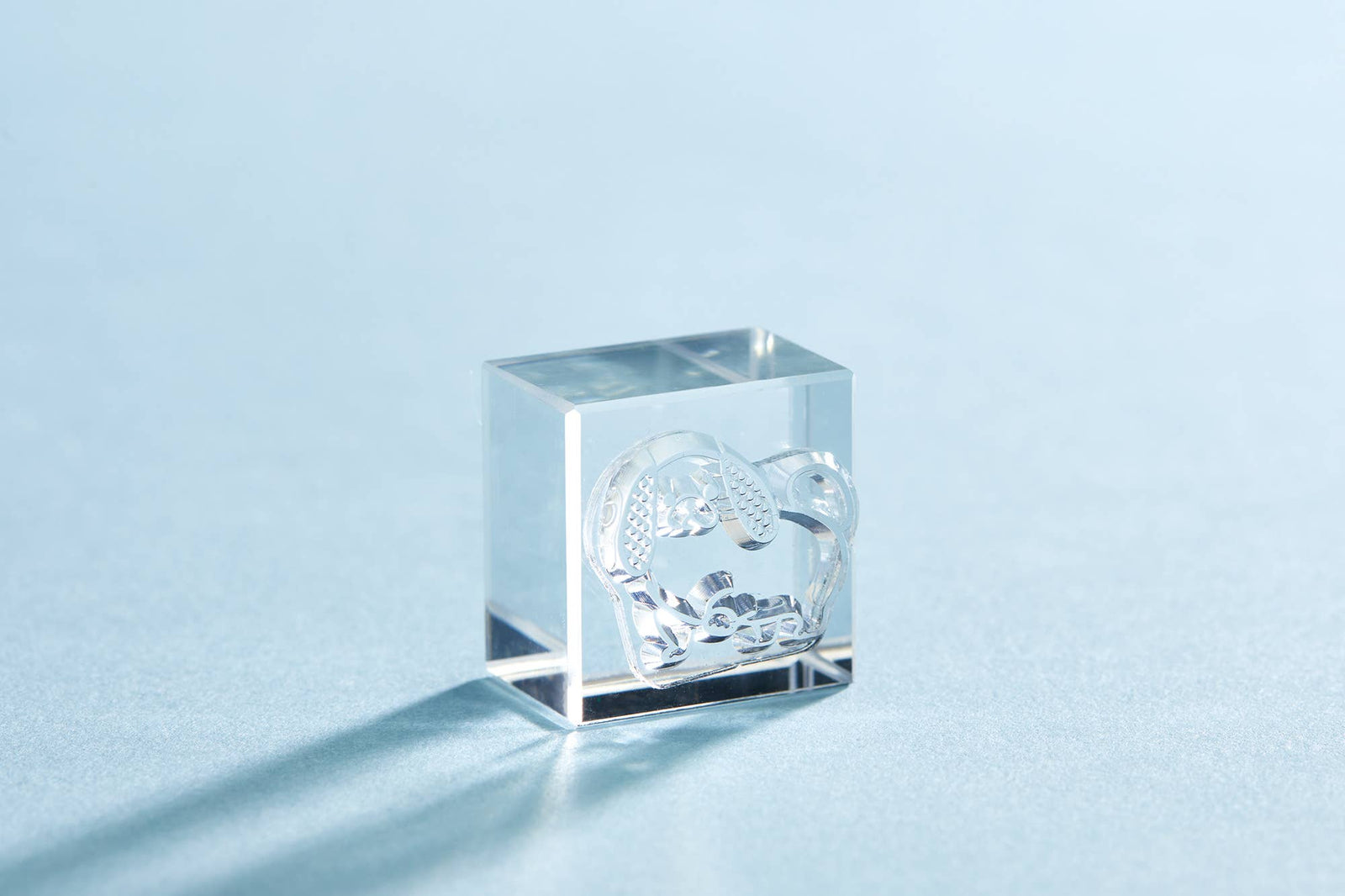 KORI JIRUSHI  Crystal Clarity Stamp S size - Pekinese