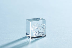 KORI JIRUSHI  Crystal Clarity Stamp S size - Pekinese