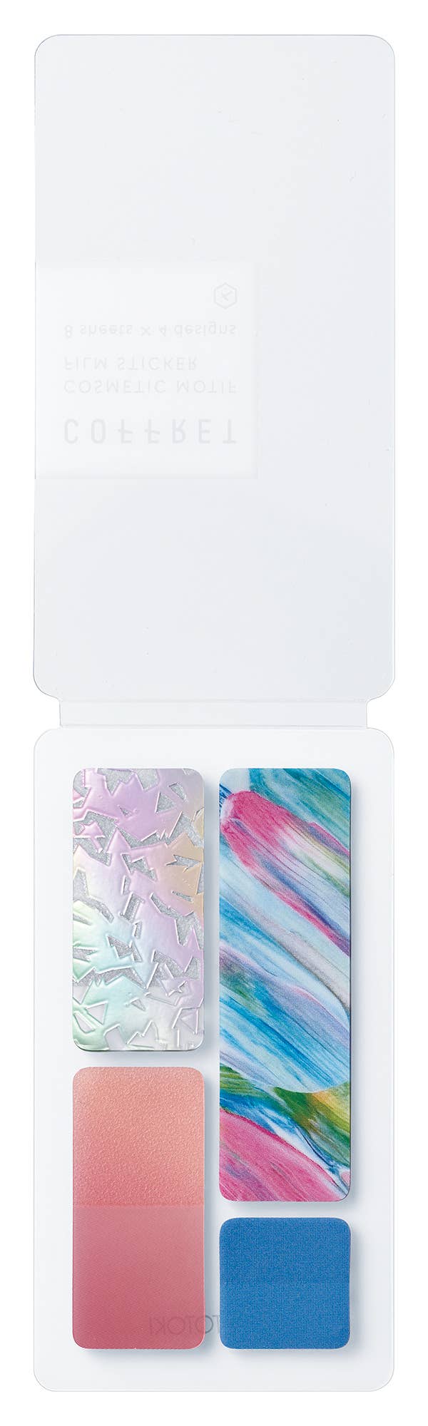 "COFFRET" BAR Decoration Sticker: Pink Float