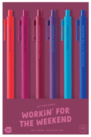 Jotter Sets - 6 pack: What Day Is It?