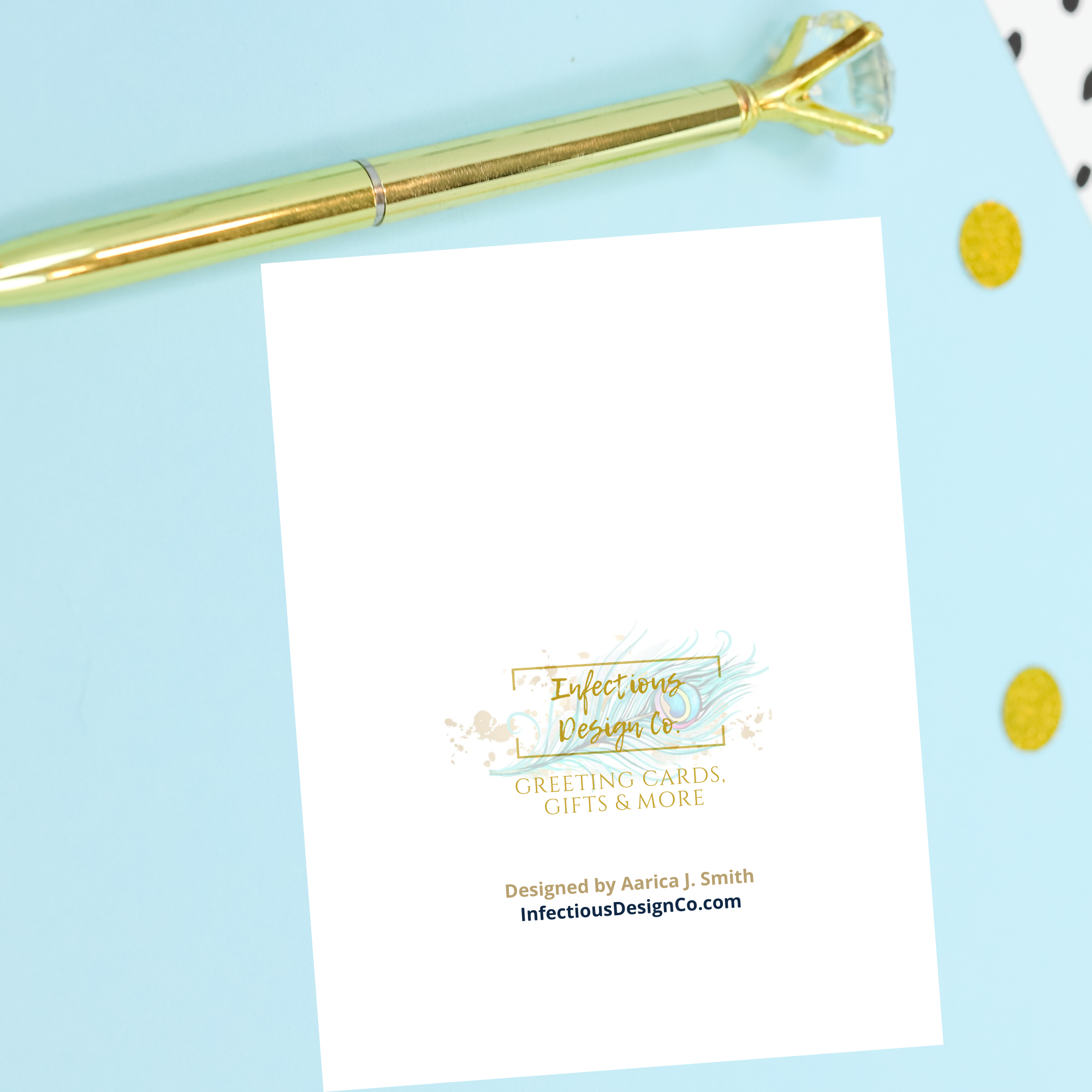 "Lean on Faith" Encouragement Card