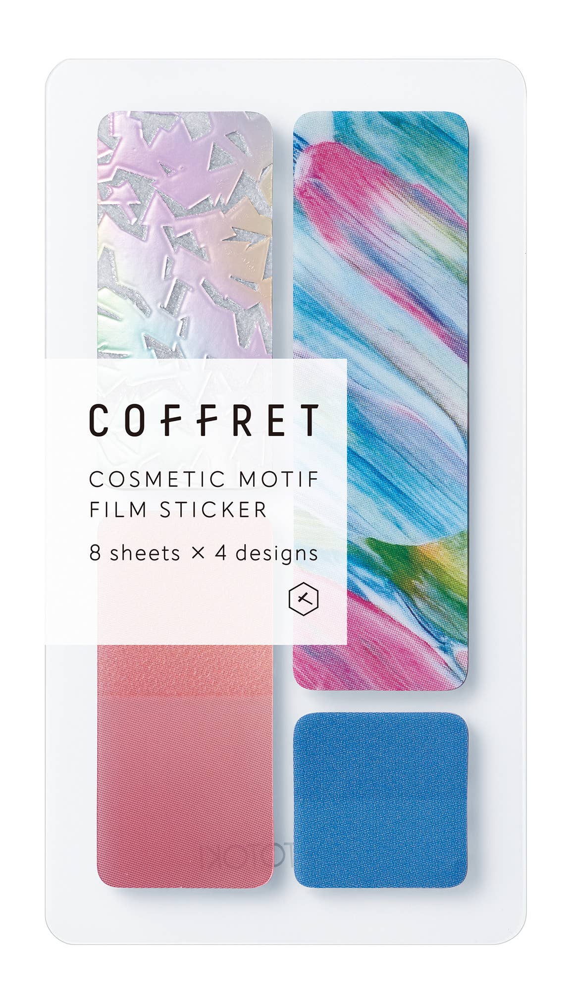 "COFFRET" BAR Decoration Sticker: Pink Float