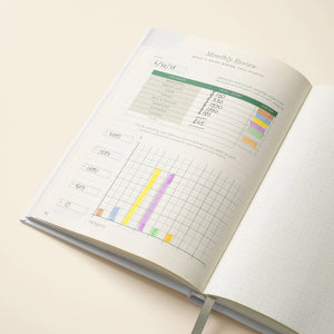 Guided Finance Planner, A5 Hardcover - Wonder