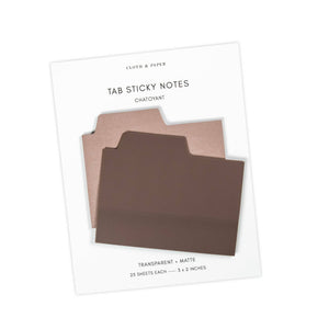 Blank Tab Sticky Note Set